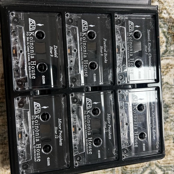 learn the bible in 24 hours Cassette Tapes - Picture 5 of 7